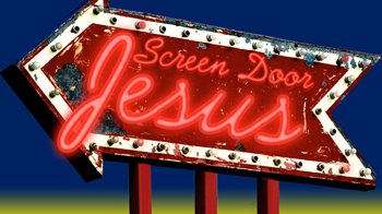 Screen Door Jesus image